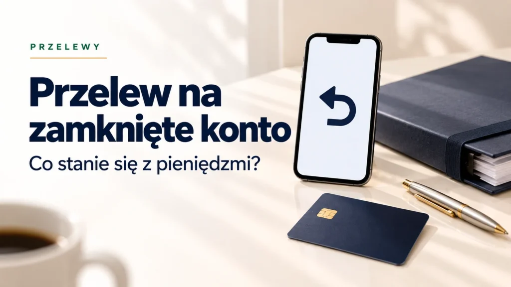 Przelew na zamknięte konto. Co dzieje się z wysłanymi pieniędzmi.