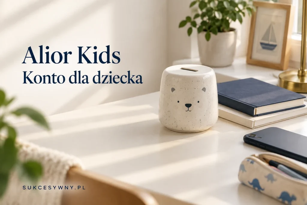 Alior Kids i konto dla dziecka. Limity, karta i kontrola rodzica