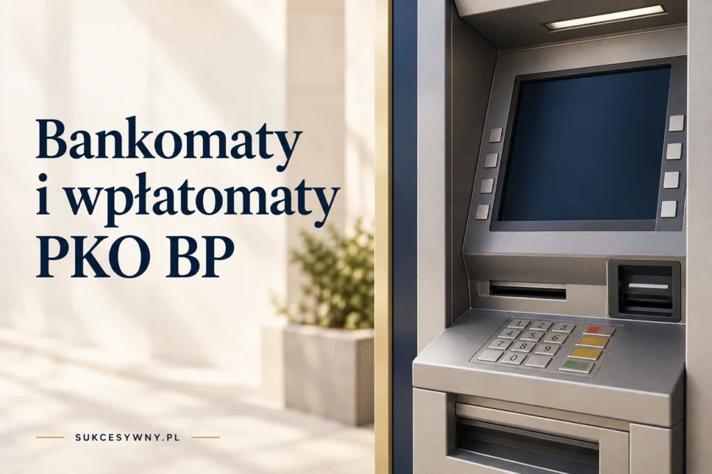 Bankomaty i wpłatomaty PKO BP. Opłaty, BLIK i limity