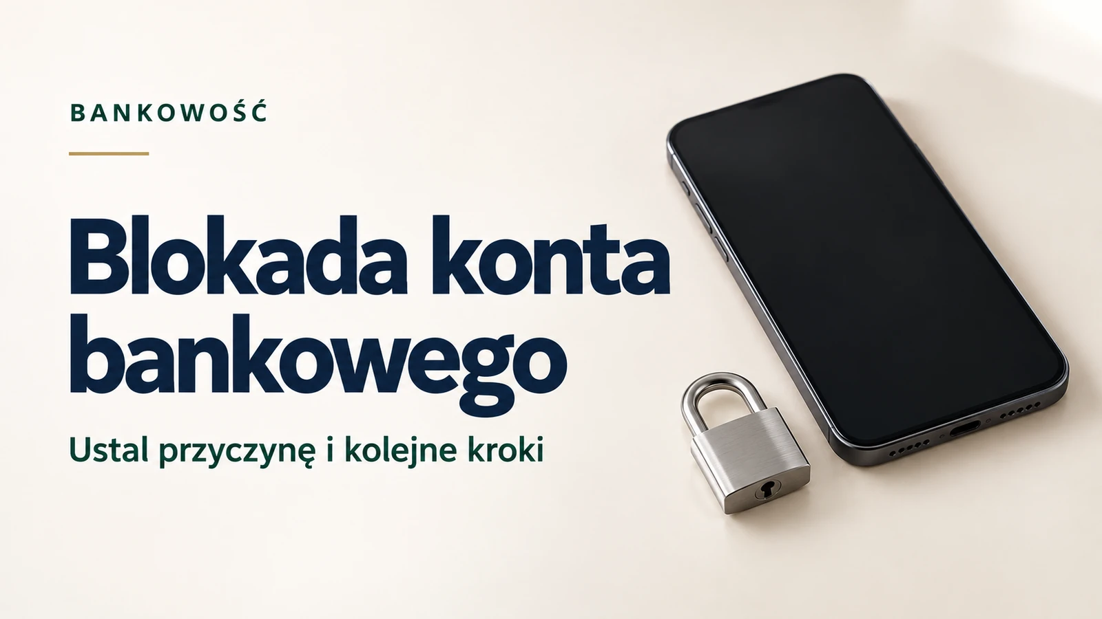 Blokada konta bankowego i ustalenie przyczyny