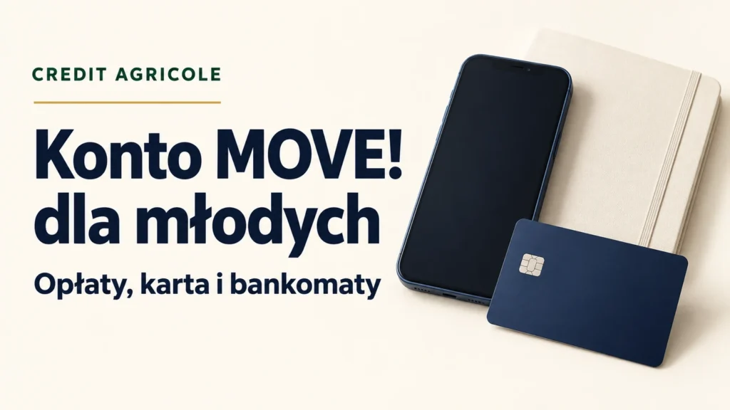 Konto MOVE! w Credit Agricole dla młodych