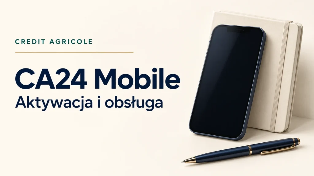 CA24 Mobile w Credit Agricole. Aktywacja i obsługa aplikacji