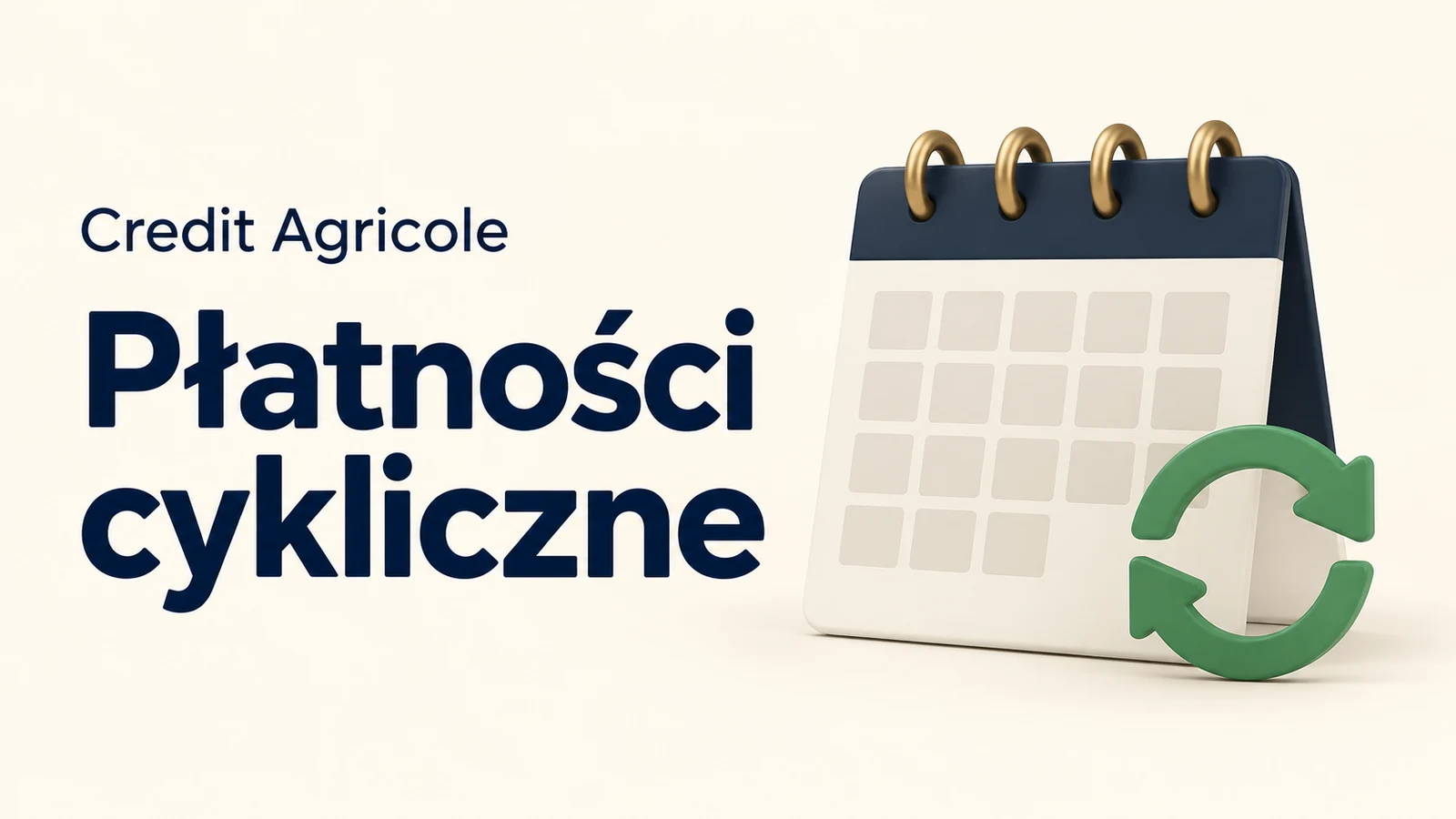 Credit Agricole. Płatności cykliczne