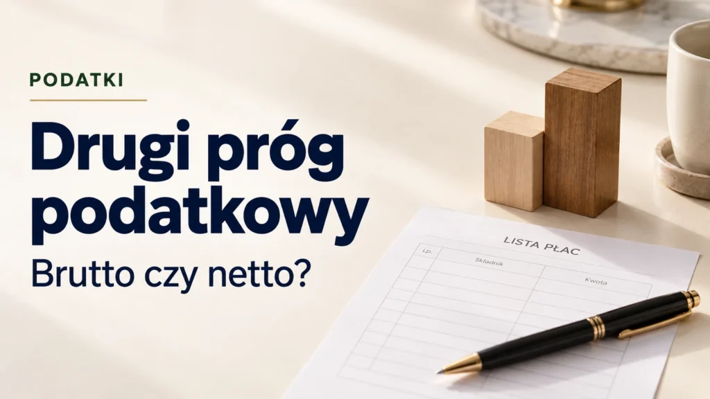 Drugi próg podatkowy. Brutto czy netto?