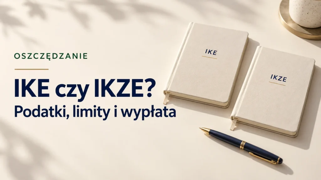 IKE czy IKZE. Podatki, limity i dostęp do pieniędzy