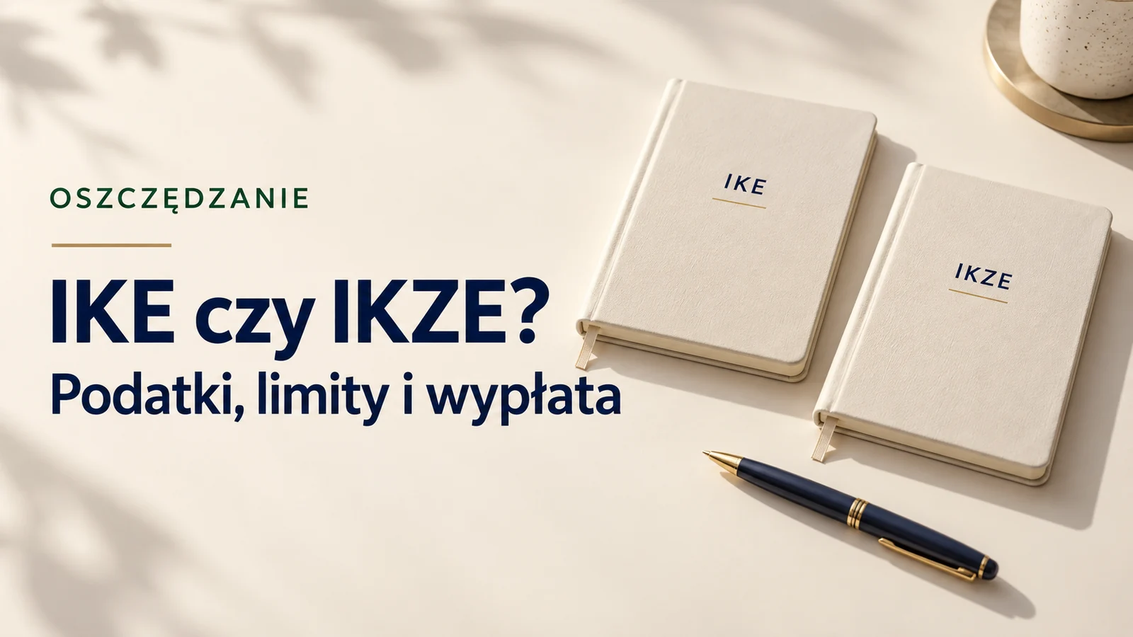 IKE czy IKZE. Podatki, limity i dostęp do pieniędzy