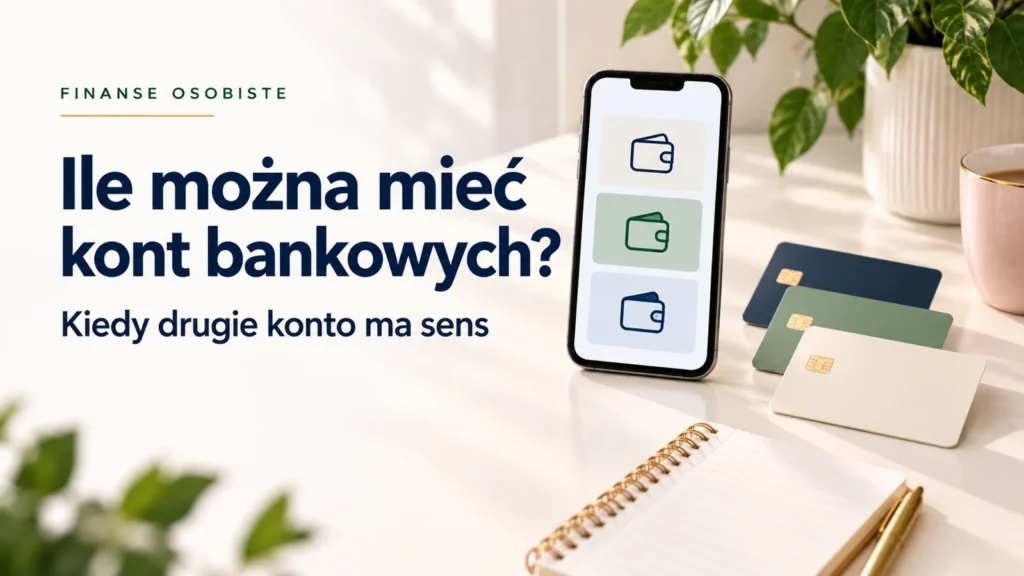 Ile można mieć kont bankowych. Kiedy drugie konto ma sens
