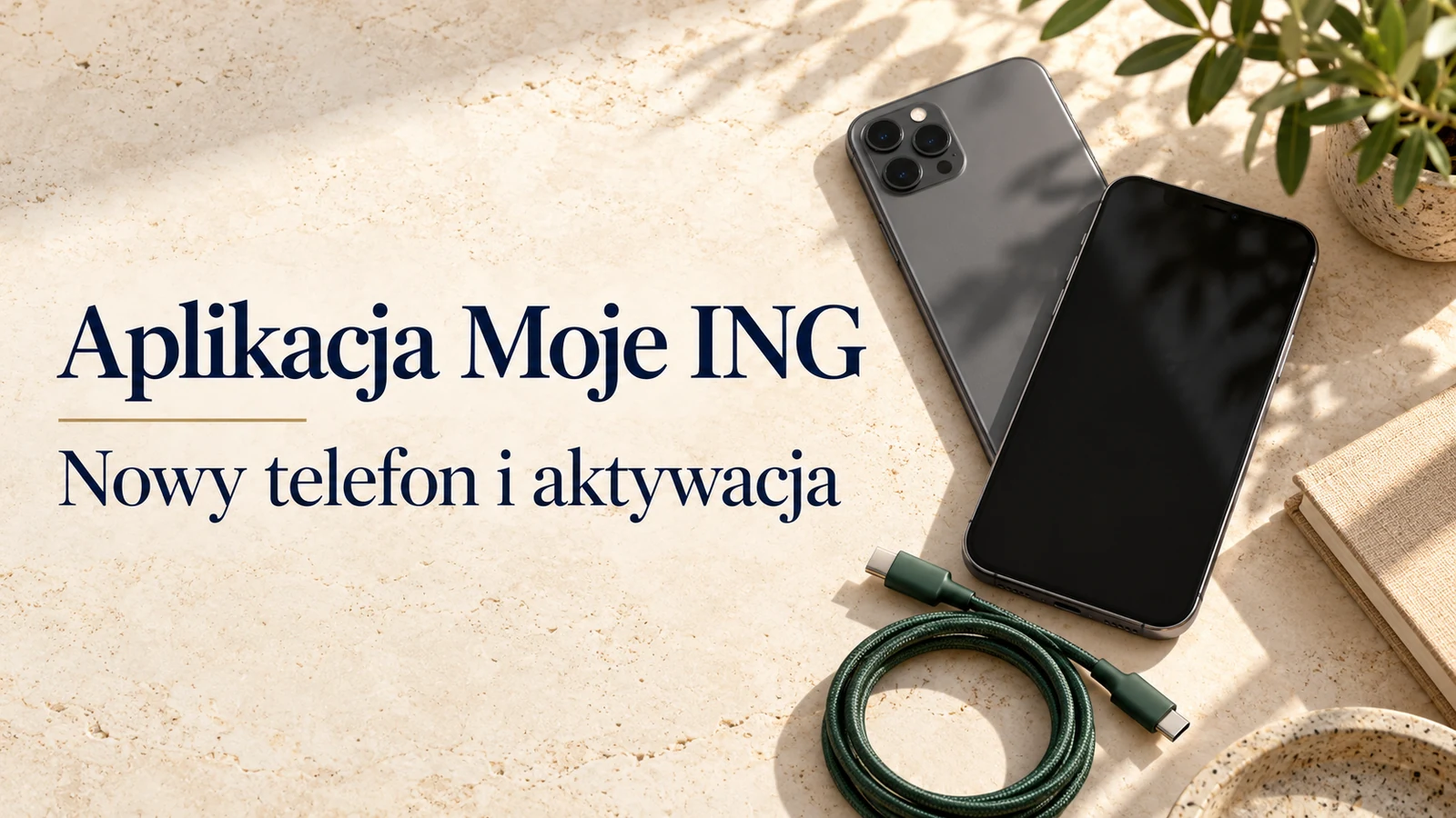 Aplikacja Moje ING. Aktywacja i przeniesienie na nowy telefon