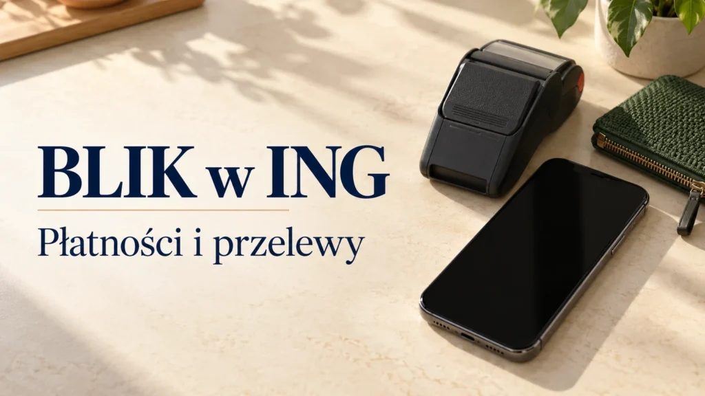 BLIK w ING. Płatności, przelew na telefon i wypłata gotówki