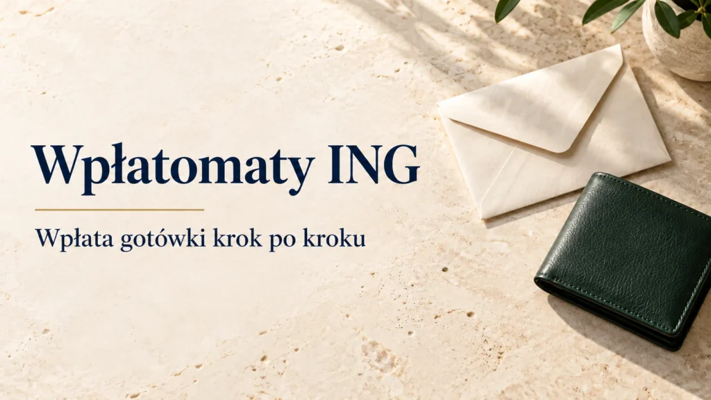 Wpłatomaty ING. Jak wpłacić pieniądze, jakie są limity i opłaty?