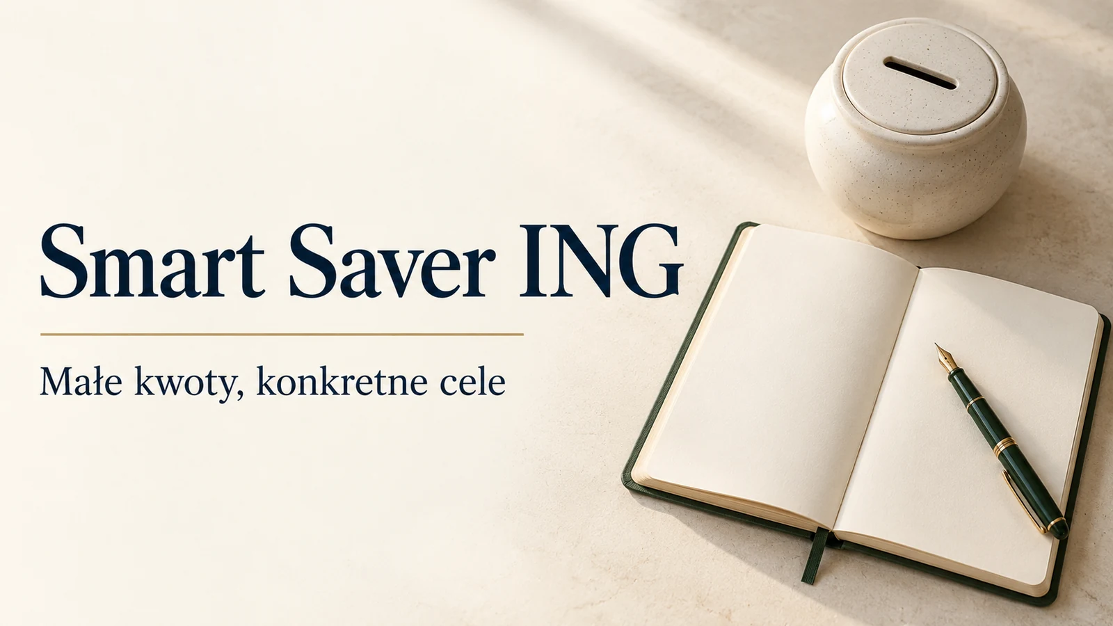 Smart Saver i cele oszczędnościowe w ING. Jak je ustawić?