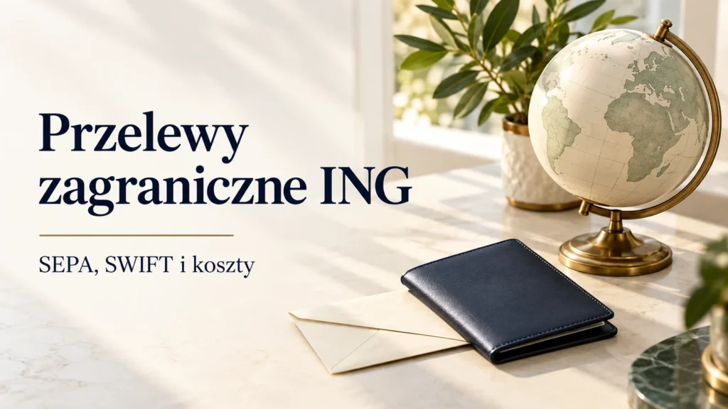 Przelew zagraniczny w ING. Jak wysłać SEPA i przelew SWIFT?