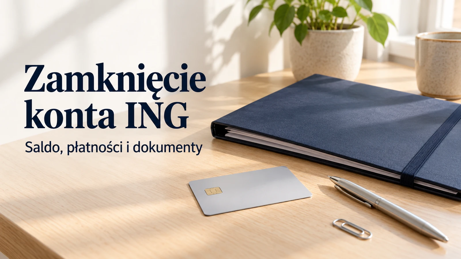 Jak zamknąć konto w ING?