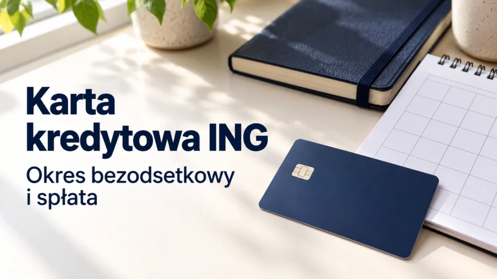 Karta kredytowa ING. Opłaty, okres bezodsetkowy i spłata