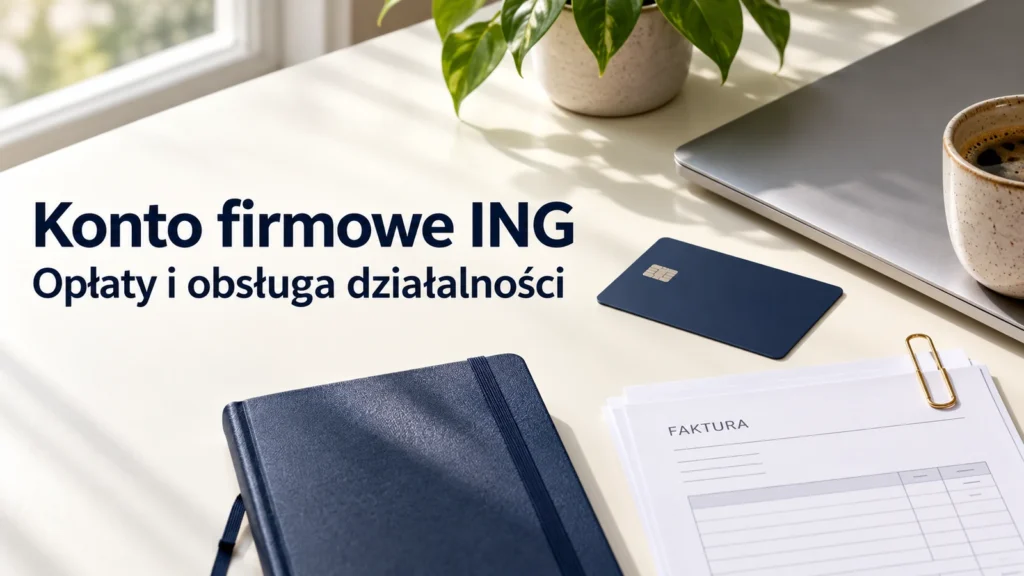 Konto firmowe ING dla jednoosobowej działalności