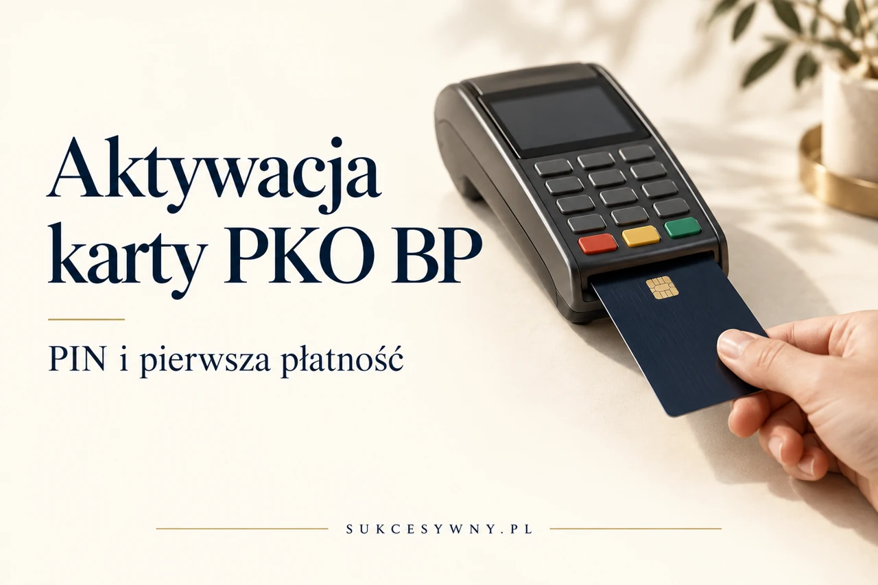 Jak aktywować kartę PKO BP i nadać PIN w IKO oraz iPKO?