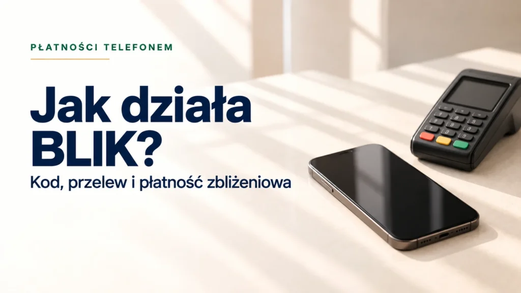 Jak działa BLIK. Kod, przelew i płatność zbliżeniowa