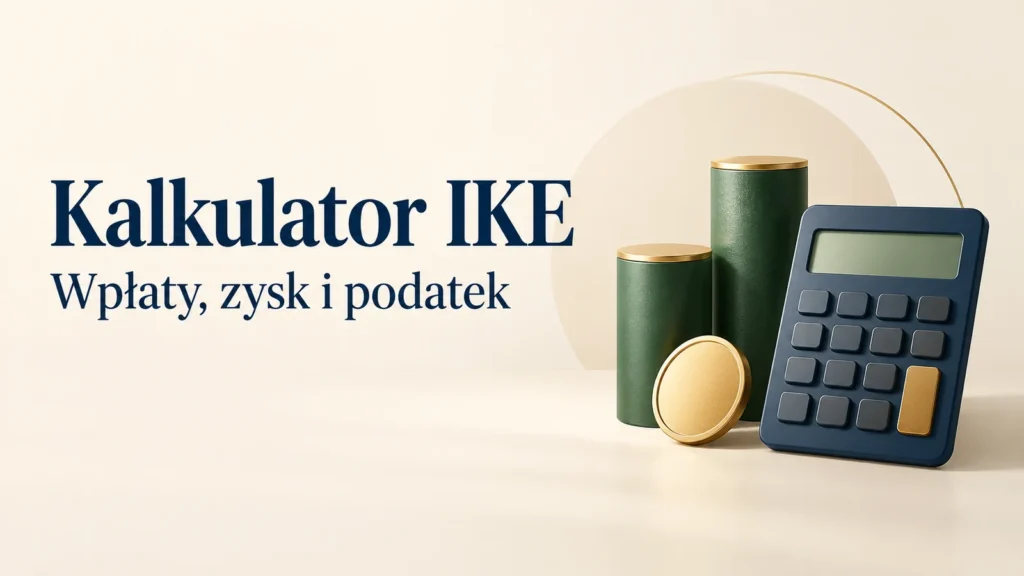 Kalkulator IKE. Wpłaty, zysk i podatek