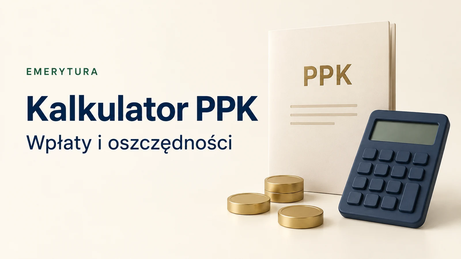 Kalkulator PPK. Wpłaty pracownika, pracodawcy i oszczędności.