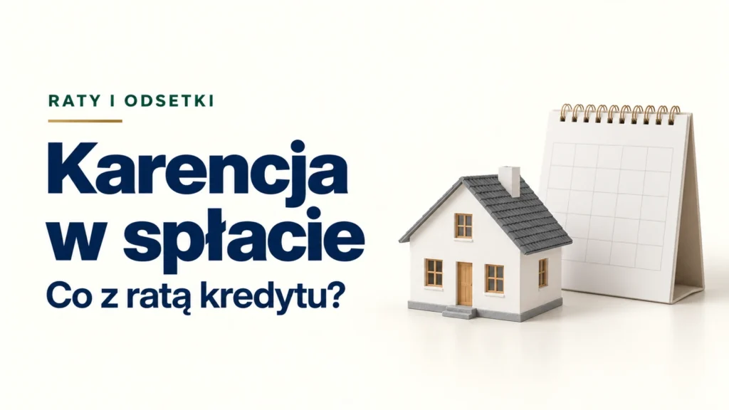 Karencja w spłacie kredytu oraz odsetki i rata