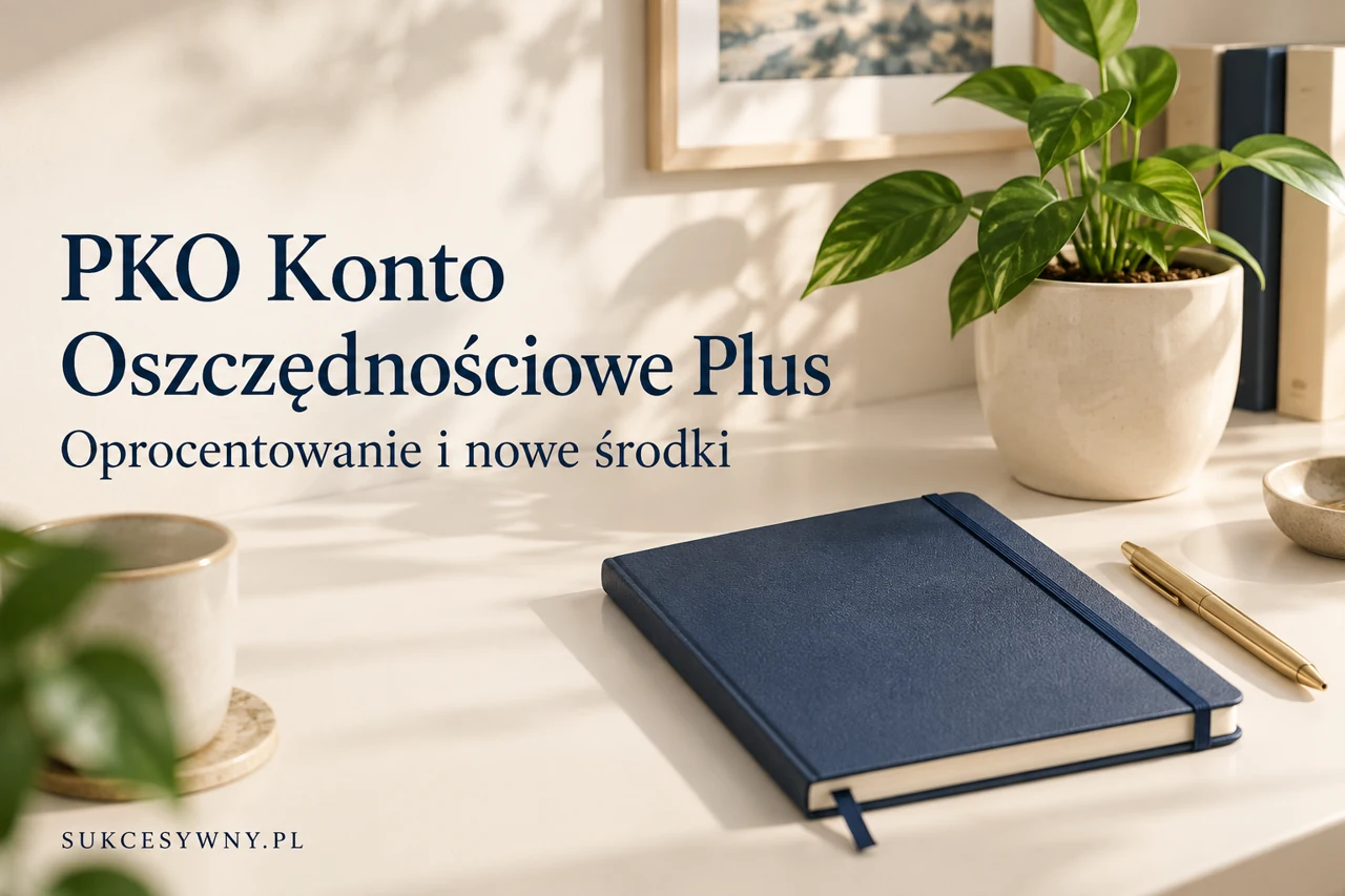 Konto Oszczędnościowe Plus w PKO BP. Oprocentowanie i nowe środki