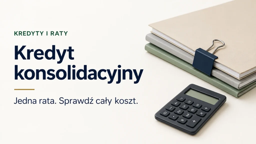 Kredyt konsolidacyjny i porównanie kosztów spłaty