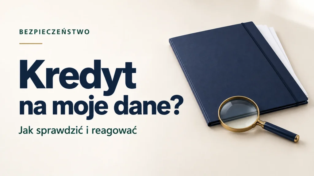 Sprawdzenie podejrzenia kredytu na cudze dane