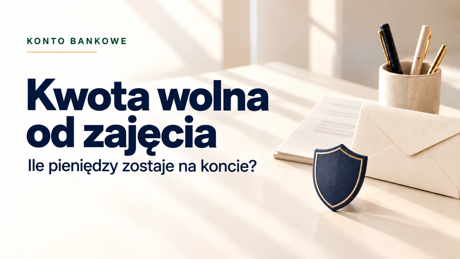 Kwota wolna od zajęcia. Ile pieniędzy zostaje na koncie