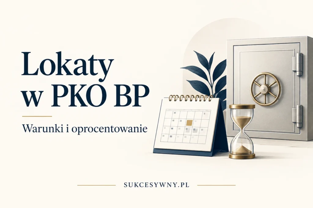 Lokaty w PKO BP. Oprocentowanie, warunki i zerwanie