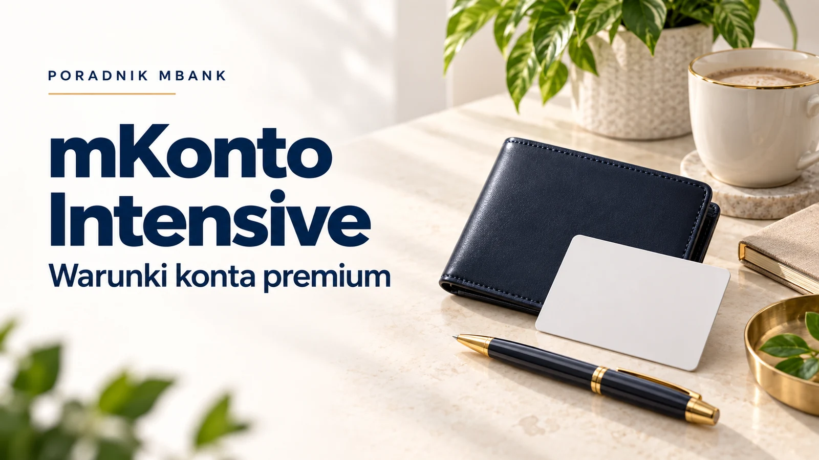 mKonto Intensive w mBanku. Opłaty, karty i warunki konta premium