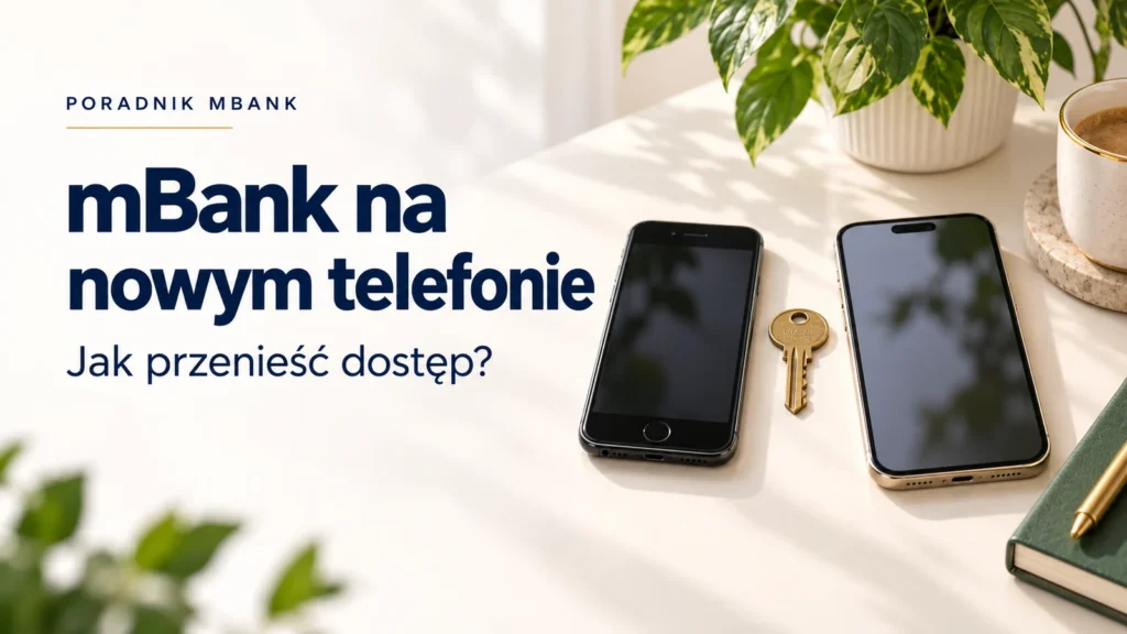 Aplikacja mBanku na nowym telefonie. Aktywacja i odłączenie starego urządzenia