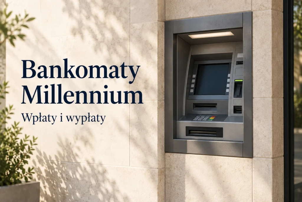 Bankomaty i wpłatomaty Millennium
