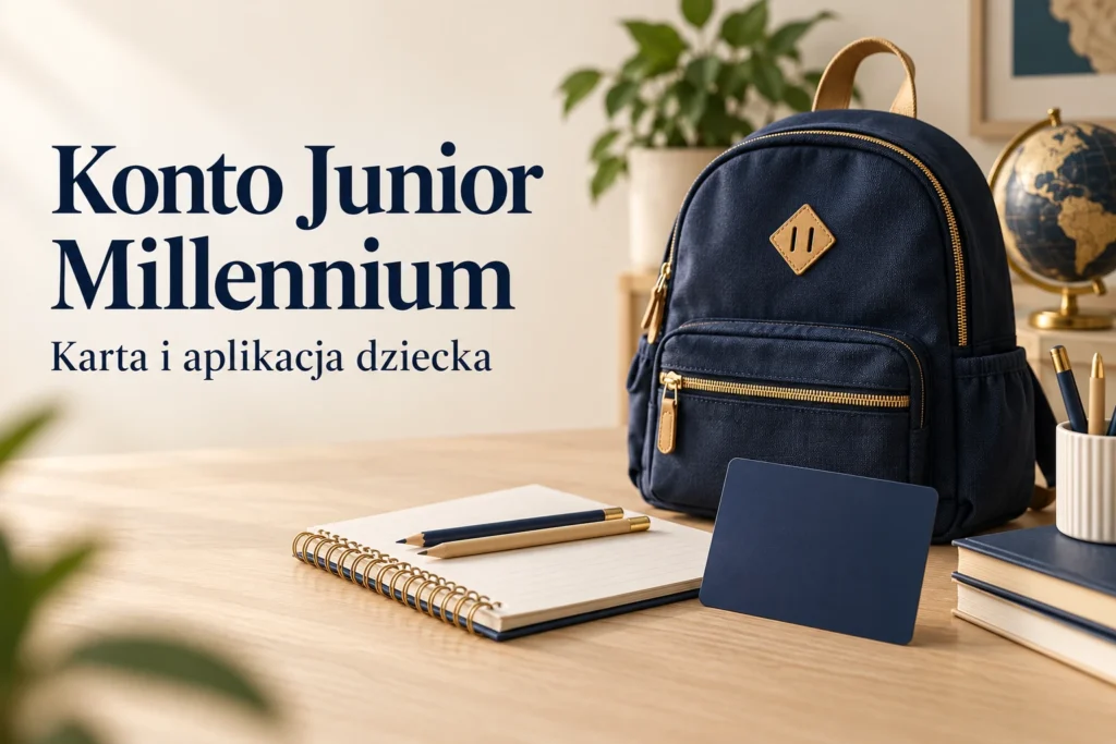 Konto Junior Millennium. Karta i aplikacja dziecka