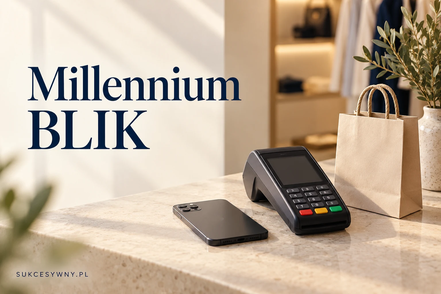 BLIK w Millennium, płatności i przelewy na telefon