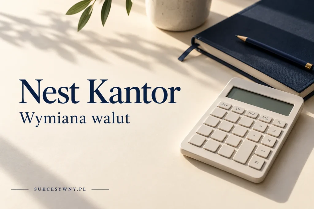 Nest Kantor. Jak wymienić walutę i sprawdzić koszt