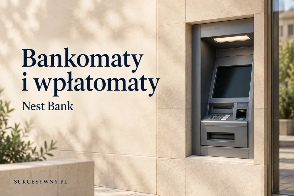 Bankomaty i wpłatomaty Nest Banku. Opłaty, BLIK i limity