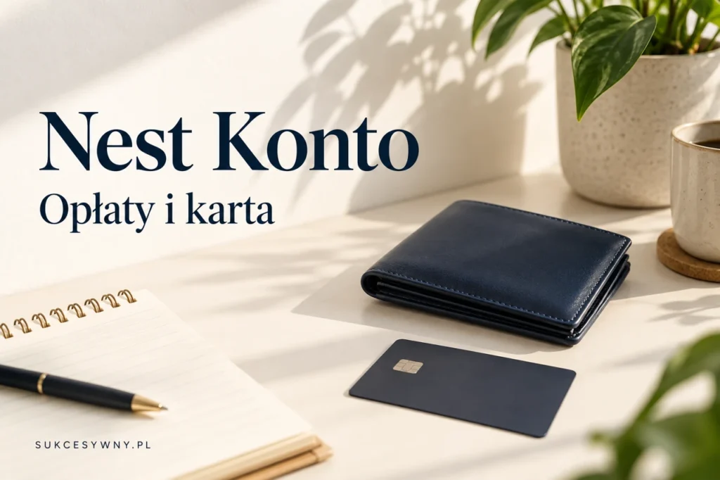 Nest Konto. Opłaty, karta i warunki korzystania