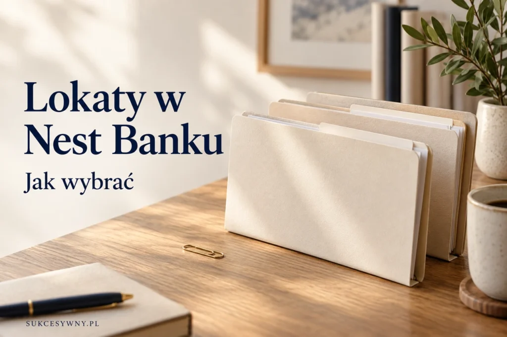 Lokaty w Nest Banku. Rodzaje, oprocentowanie i warunki