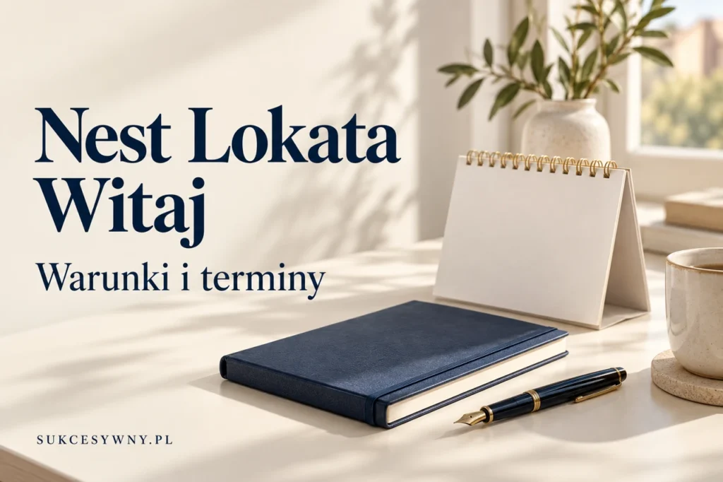Nest Lokata Witaj. Oprocentowanie, warunki i terminy