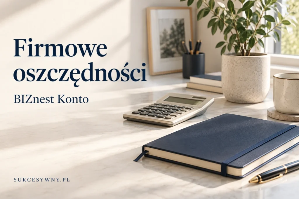 BIZnest Konto Oszczędnościowe. Oprocentowanie i warunki dla firmy