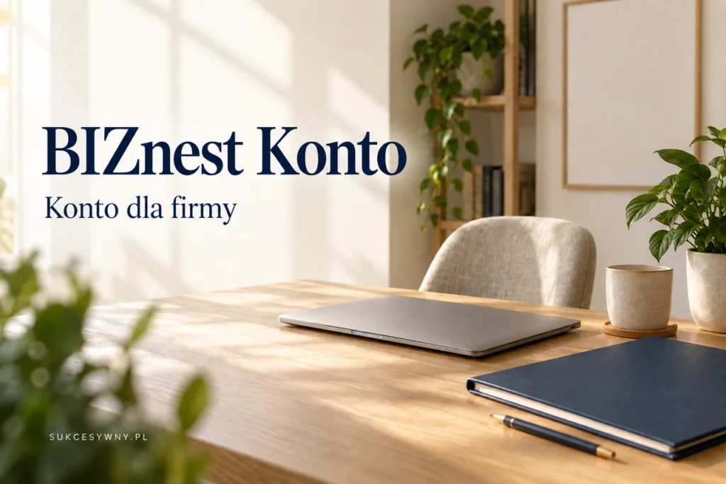 BIZnest Konto. Opłaty, karta i warunki konta firmowego