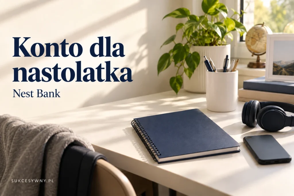Nest Konto Samodzielne. Konto dla nastolatka i kontrola rodzica