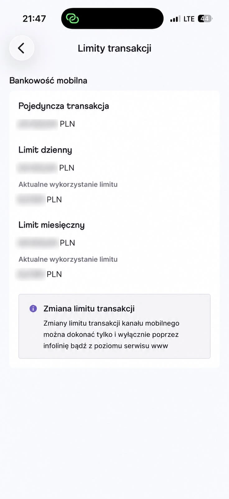 Komunikat Nest Banku o zmianie limitów mobilnych przez infolinię lub serwis