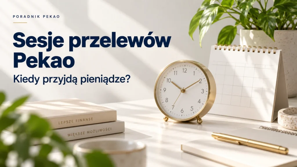 Sesje przelewów Pekao. Kiedy przychodzą pieniądze
