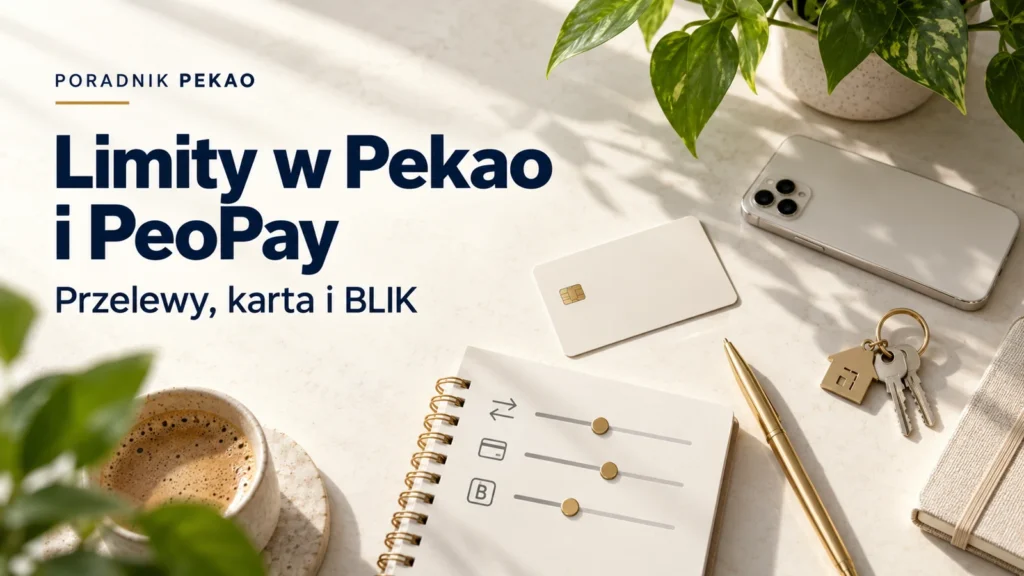 Limity w Pekao i PeoPay. Przelewy, karta i BLIK