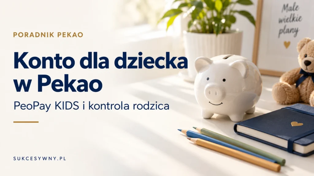 Konto dla dziecka w Pekao i PeoPay KIDS