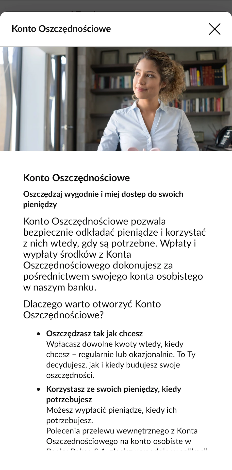 Oferta Konta Oszczędnościowego w aplikacji PeoPay