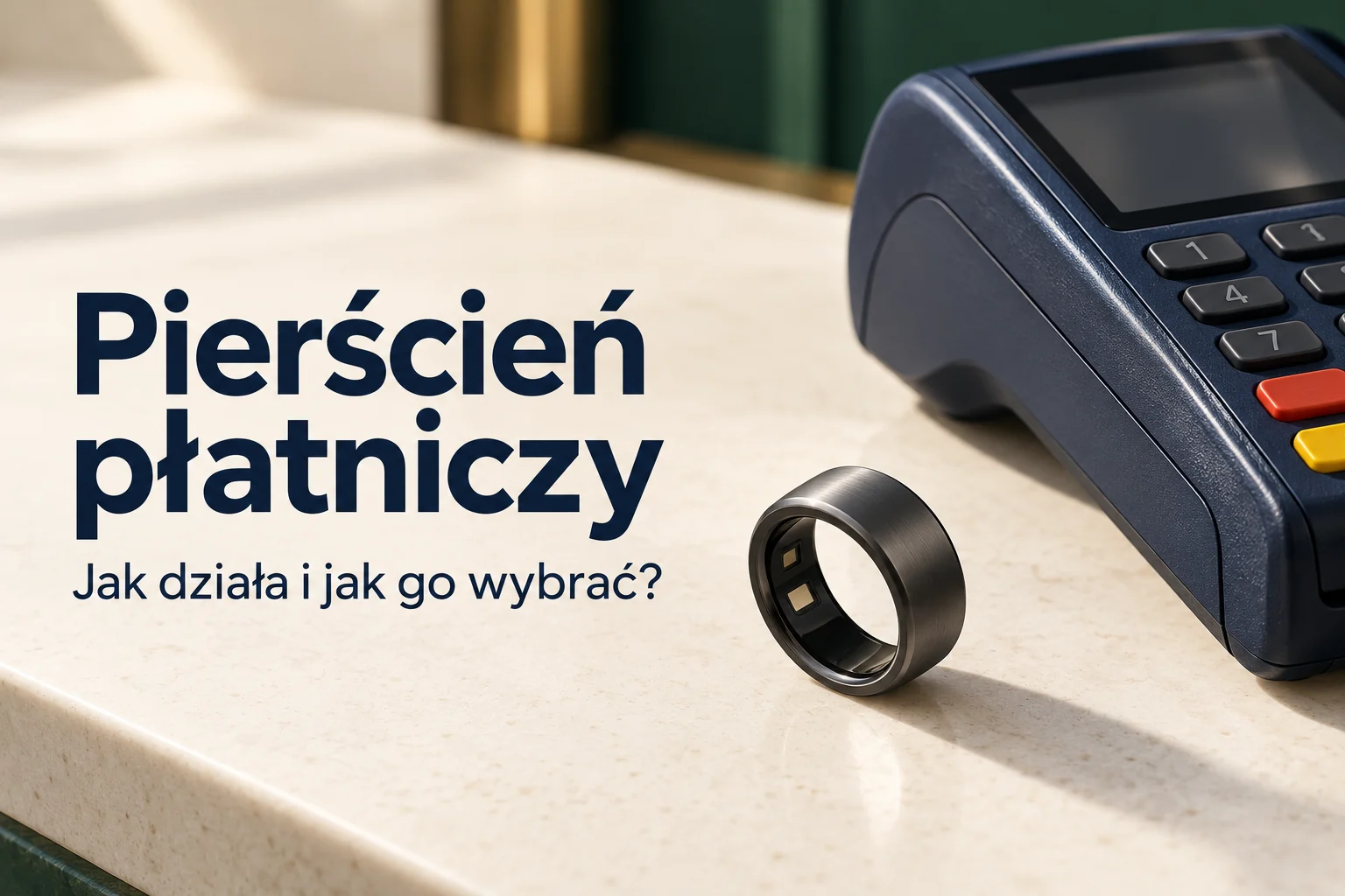Pierścień płatniczy, czyli obrączka do płatności zbliżeniowych przy terminalu