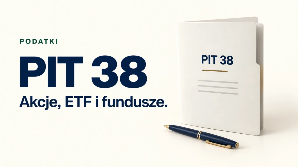 PIT 38. Rozliczenie akcji, ETF i funduszy