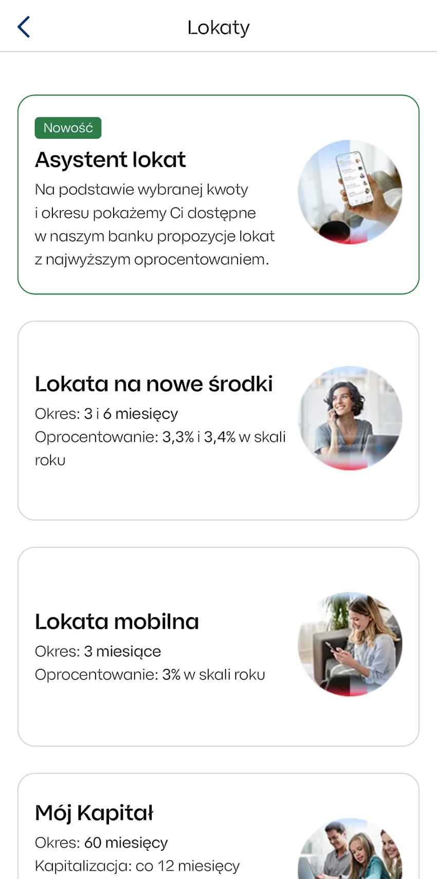 Lista lokat w IKO z lokatą na nowe środki i lokatą mobilną